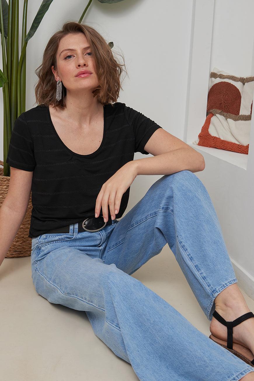 les p'tites bombes TEE SHIRT À RAYURES GIULIA