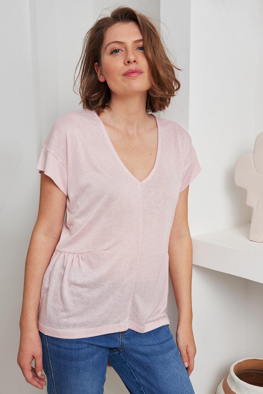 Les P'tites Bombes TEE SHIRT À VOLANTS LAILA