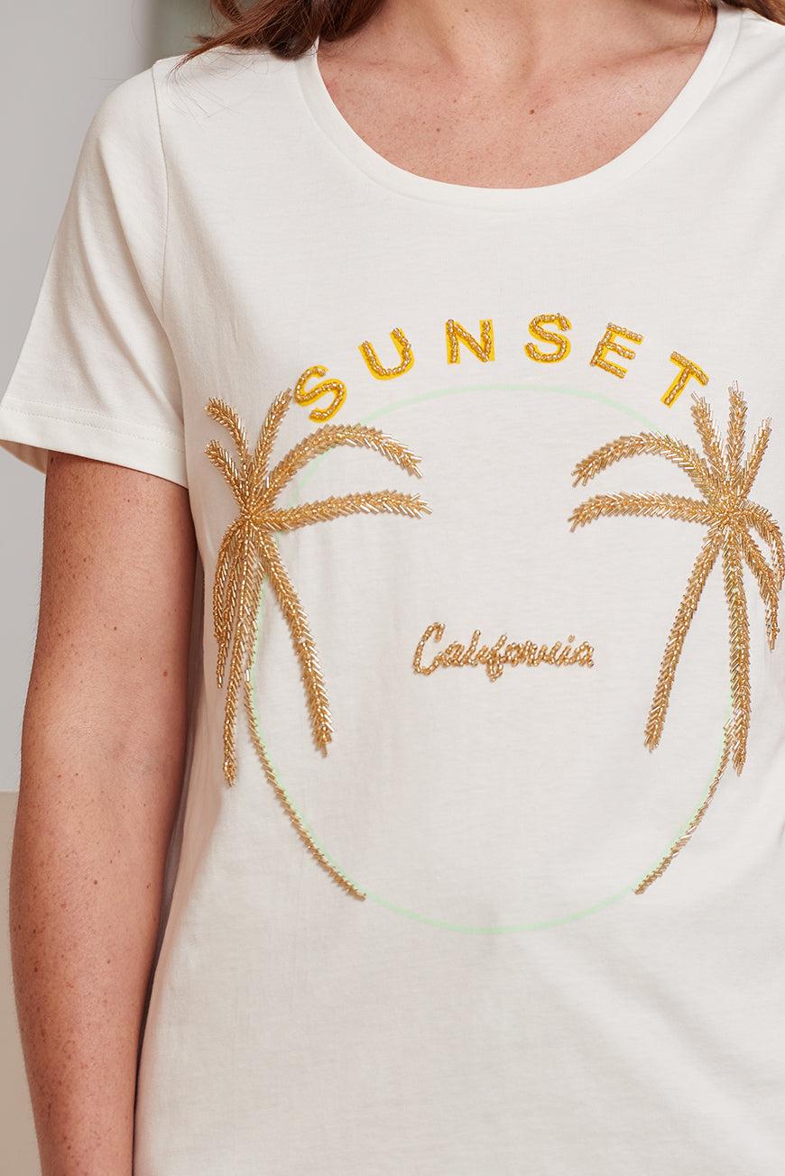 Les P'tites Bombes TEE SHIRT BETHY PALM