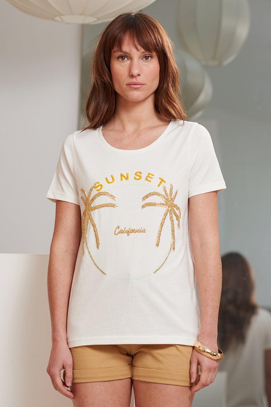 Les P'tites Bombes TEE SHIRT BETHY PALM