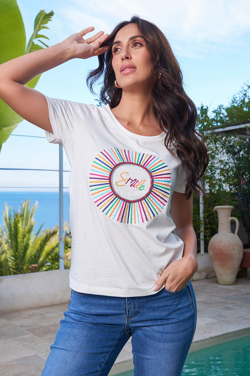 Les P'tites Bombes TEE SHIRT BETHY SUN