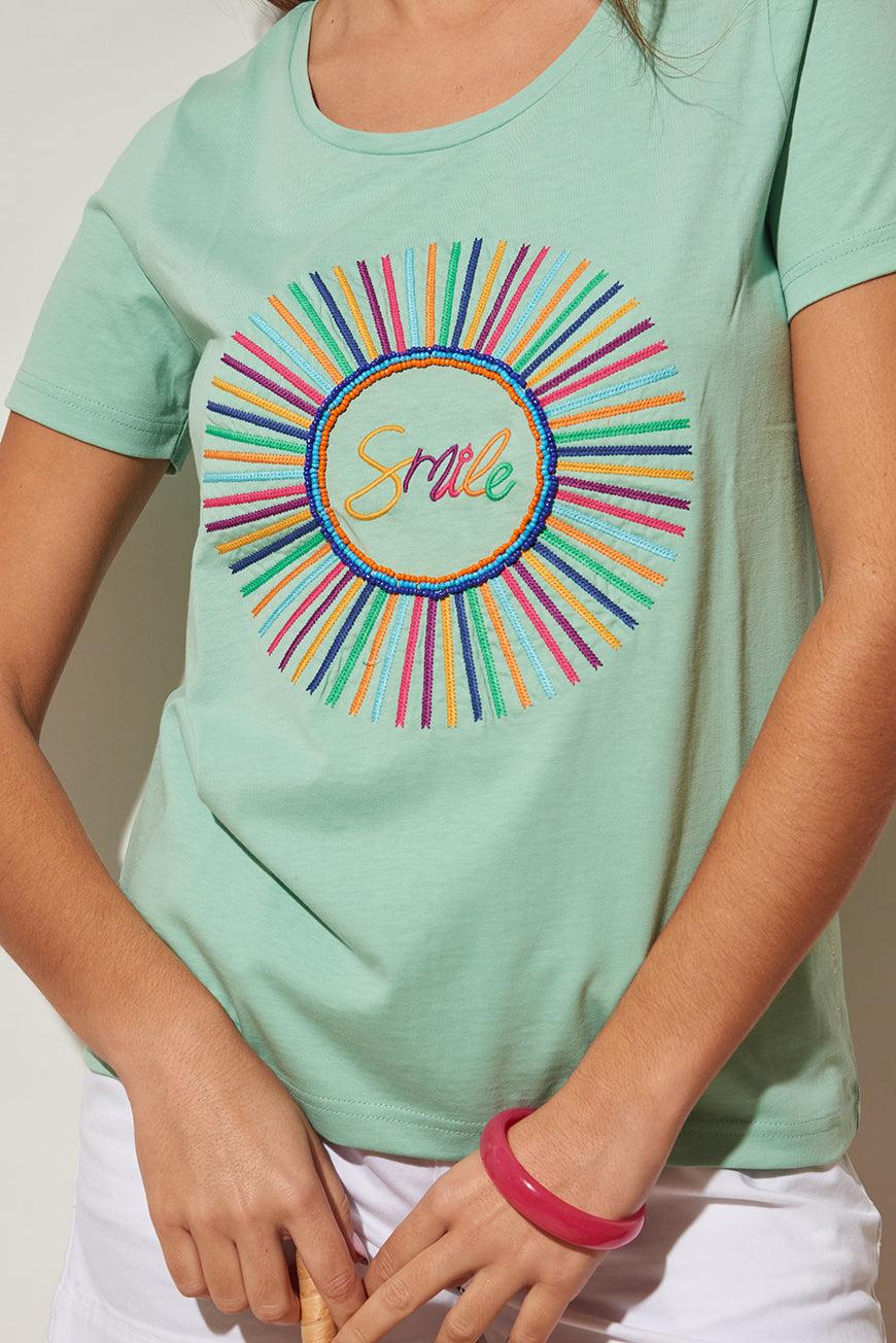 Les P'tites Bombes TEE SHIRT BETHY SUN