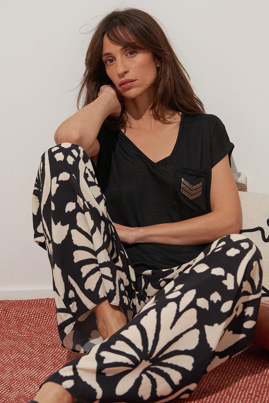 les p'tites bombes TEE SHIRT DERNA NOIR