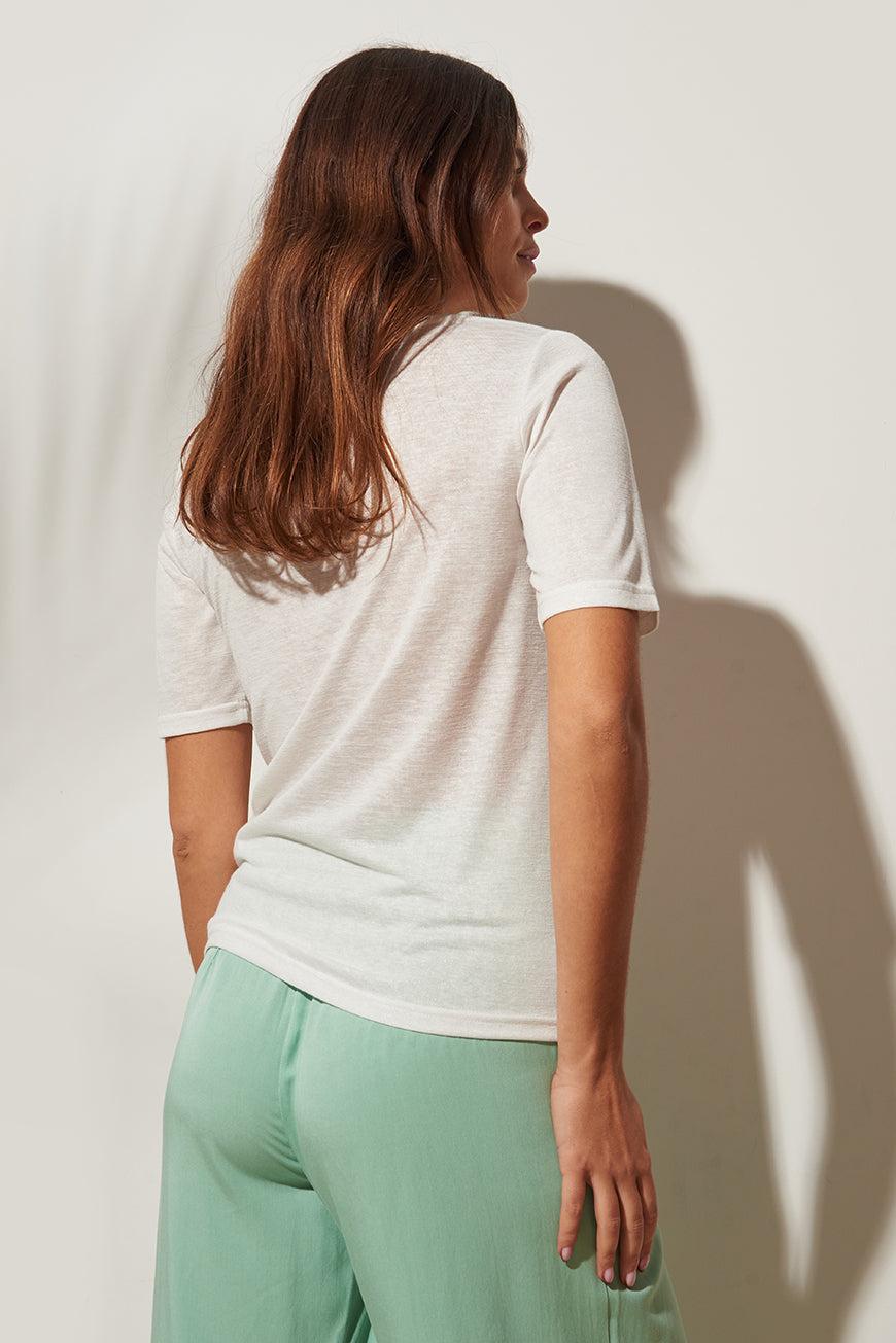 Les P'tites Bombes TEE SHIRT LAURNA BLANC