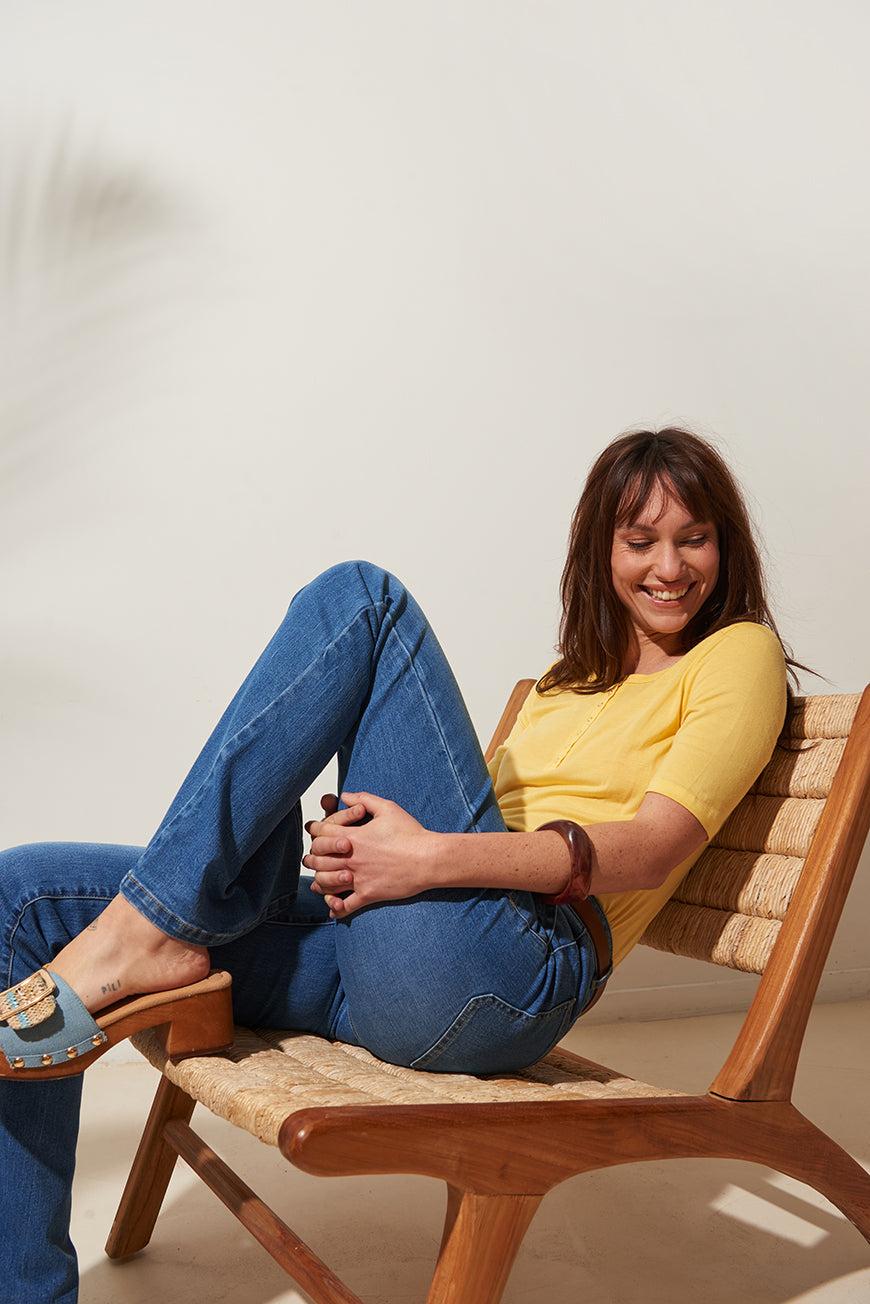 les p'tites bombes TEE SHIRT LAYAL MIMOSA