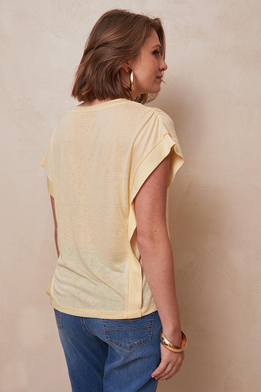 Les P'tites Bombes TEE SHIRT LENI CREME