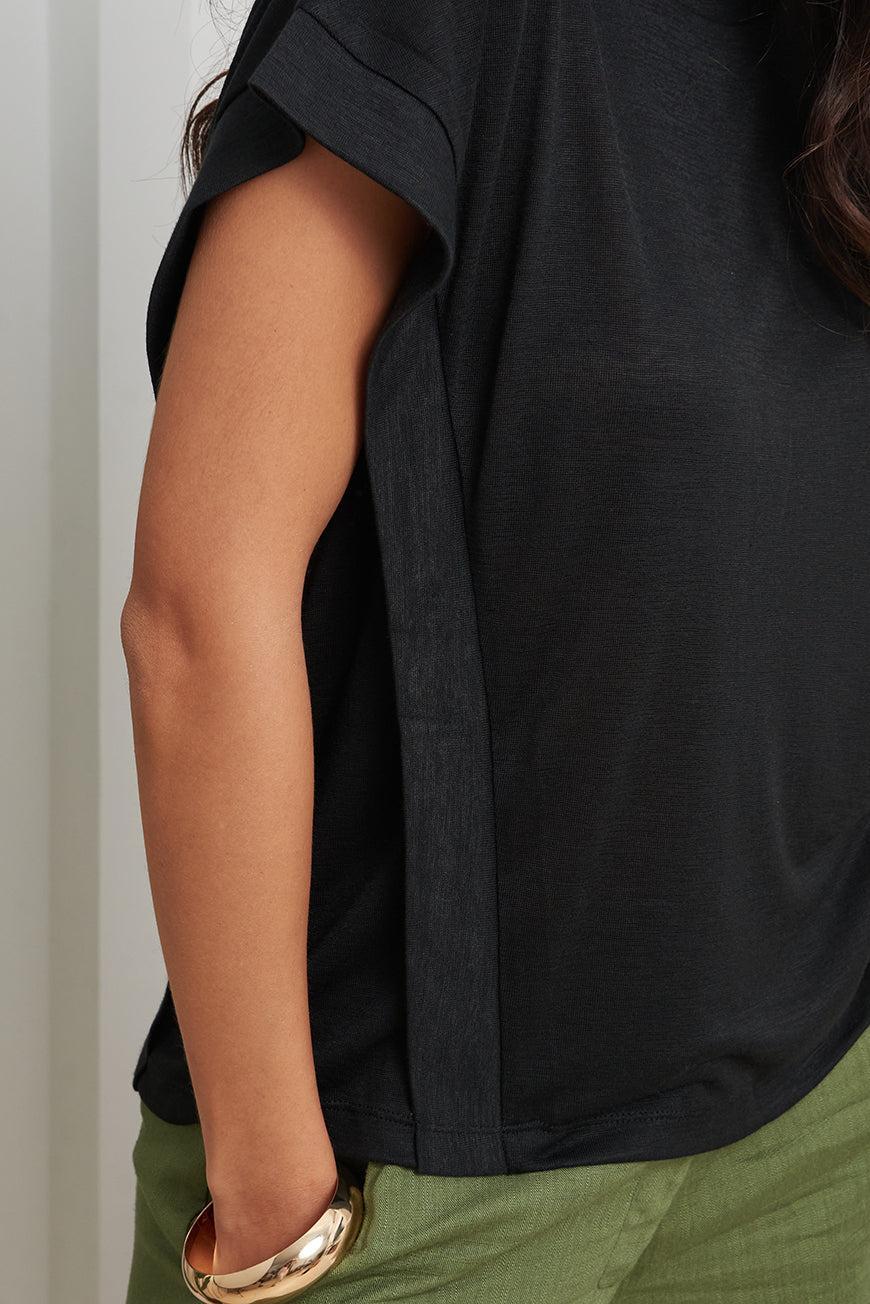 Les P'tites Bombes TEE SHIRT LENI NOIR