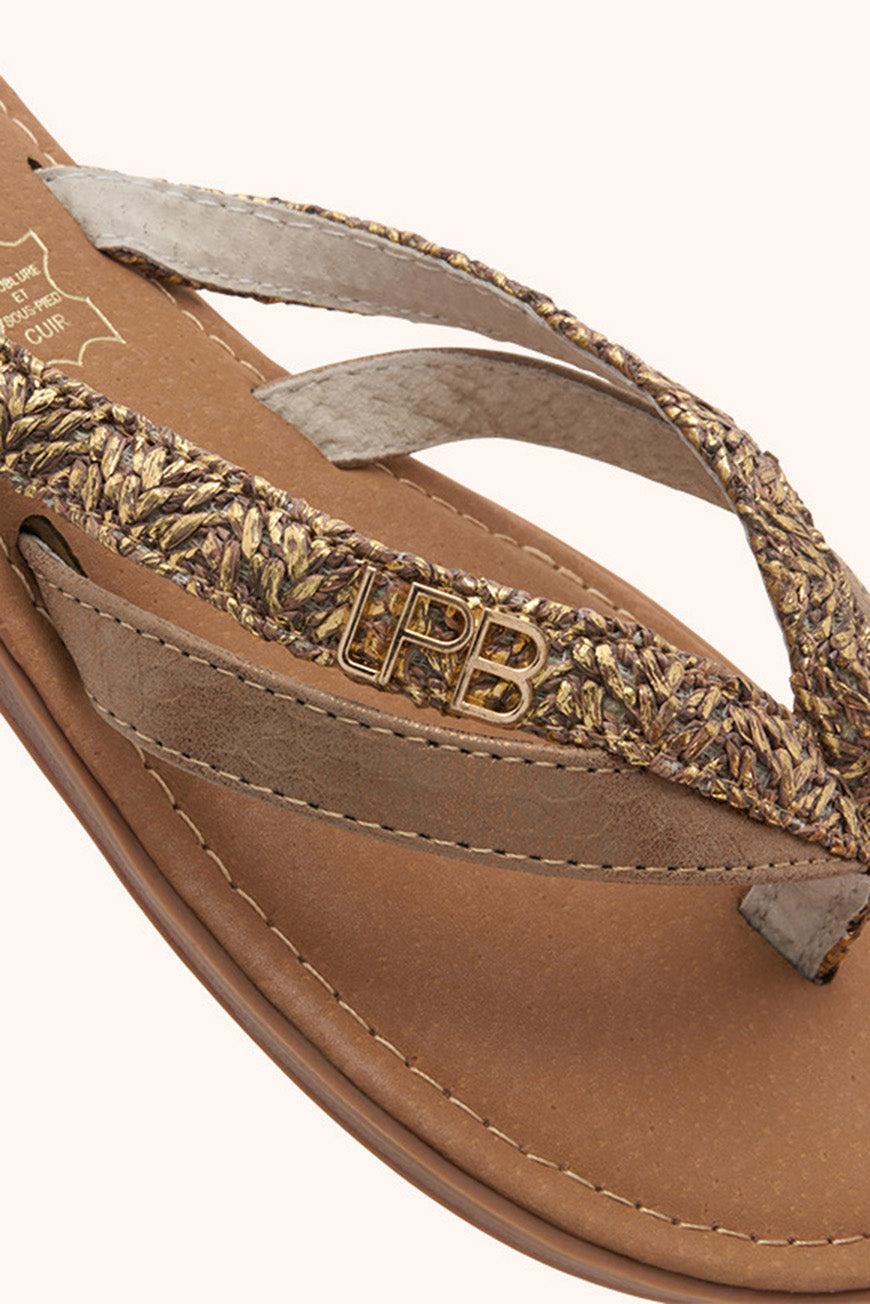 Les P'tites Bombes TONGS IZEL BRONZE