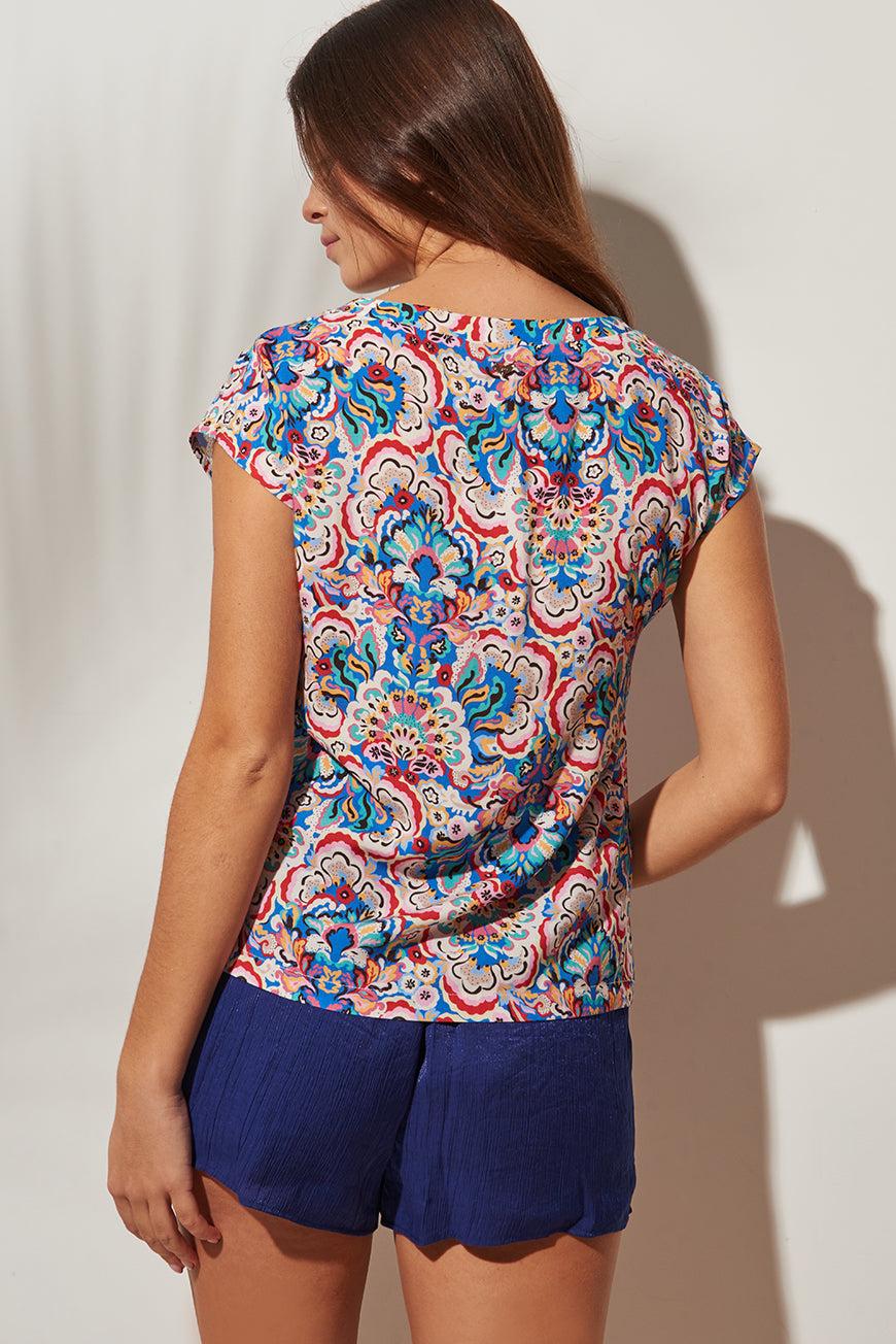 Les P'tites Bombes TOP ILSABE PRINT TULUM