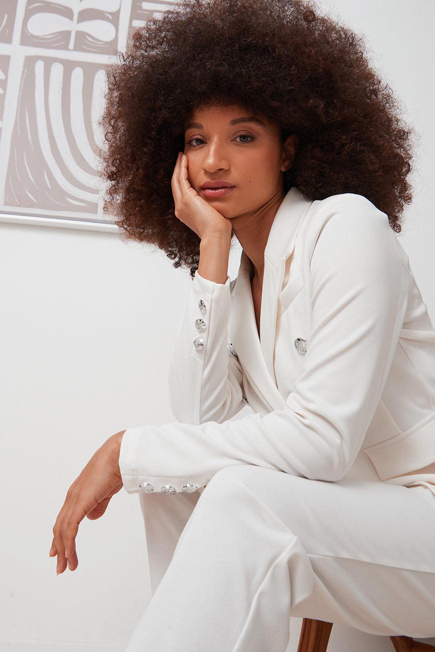 Les P'tites Bombes VESTE AGATHE CRAIE