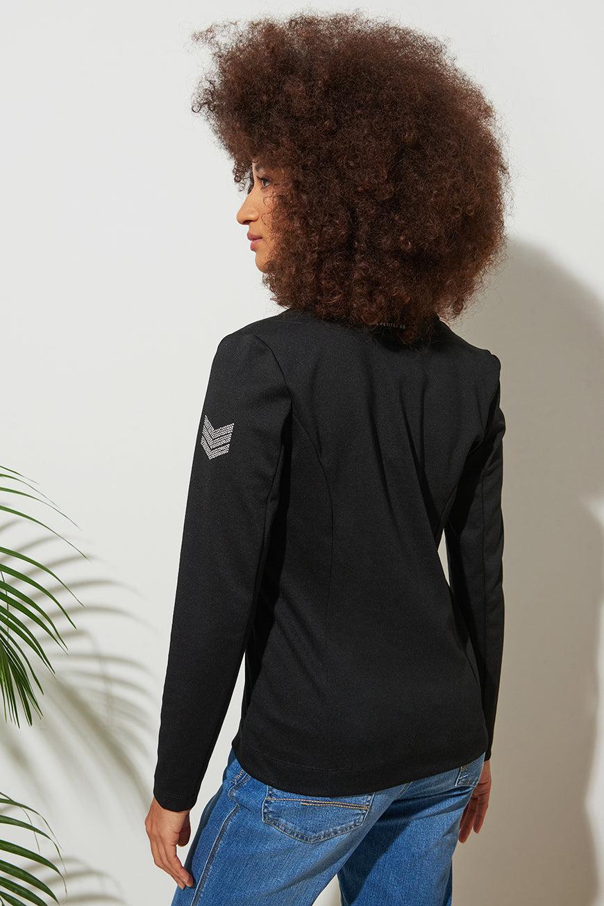 Les P'tites Bombes VESTE ANNE NOIR