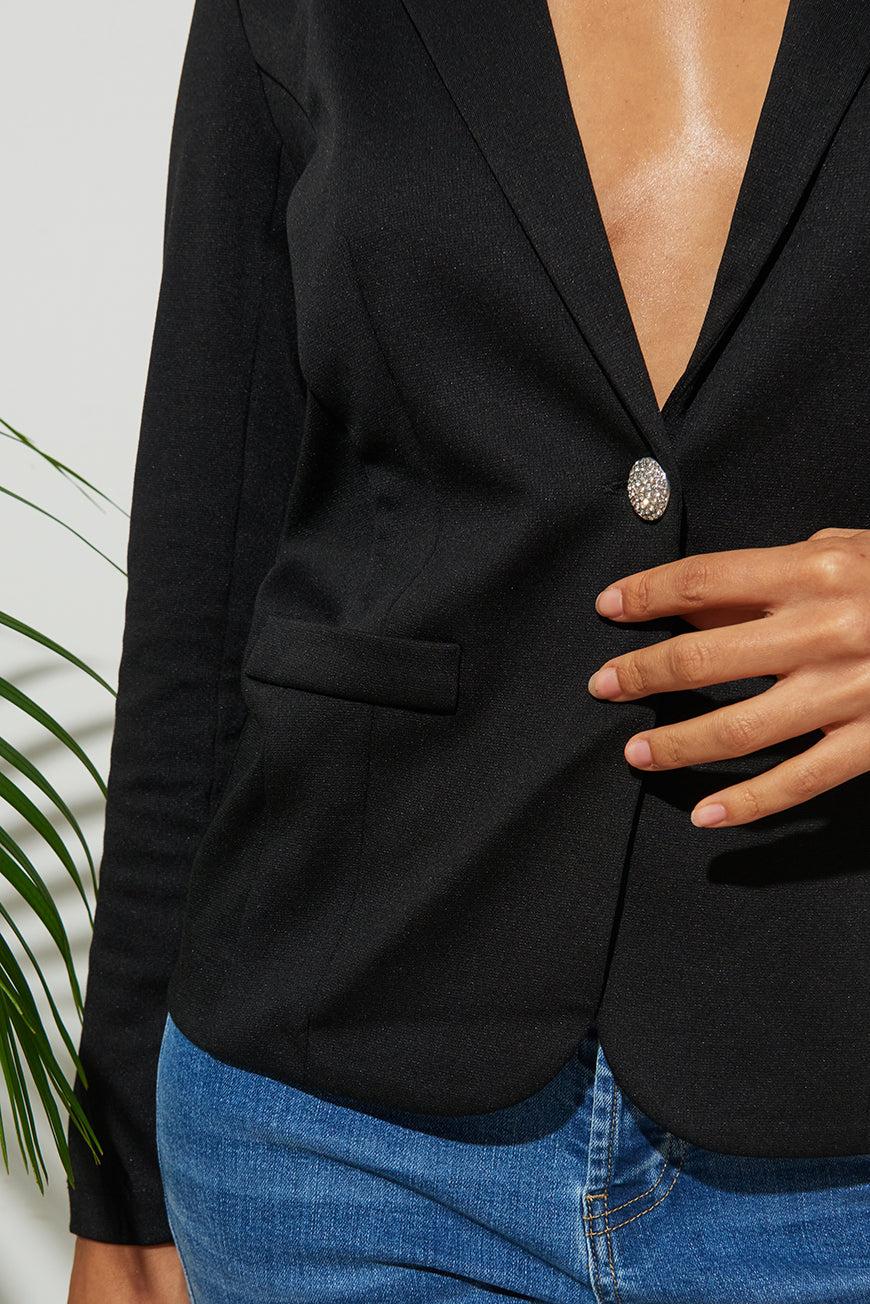 Les P'tites Bombes VESTE ANNE NOIR