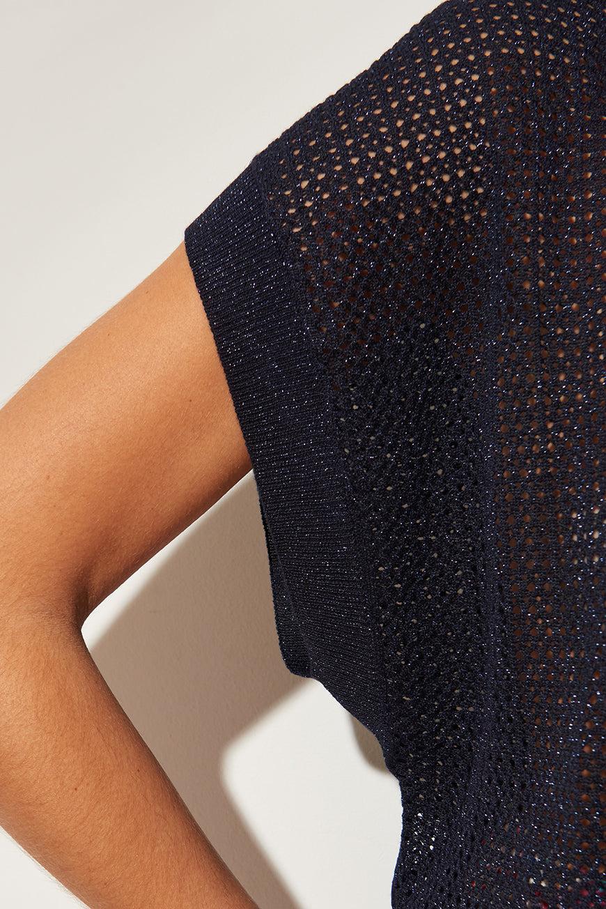 Les P'tites Bombes PULL SANS MANCHES EN CROCHET JELILA