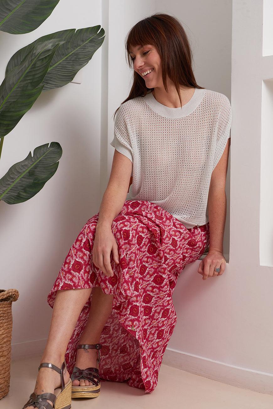 les p'tites bombes PULL SANS MANCHES EN CROCHET JELILA