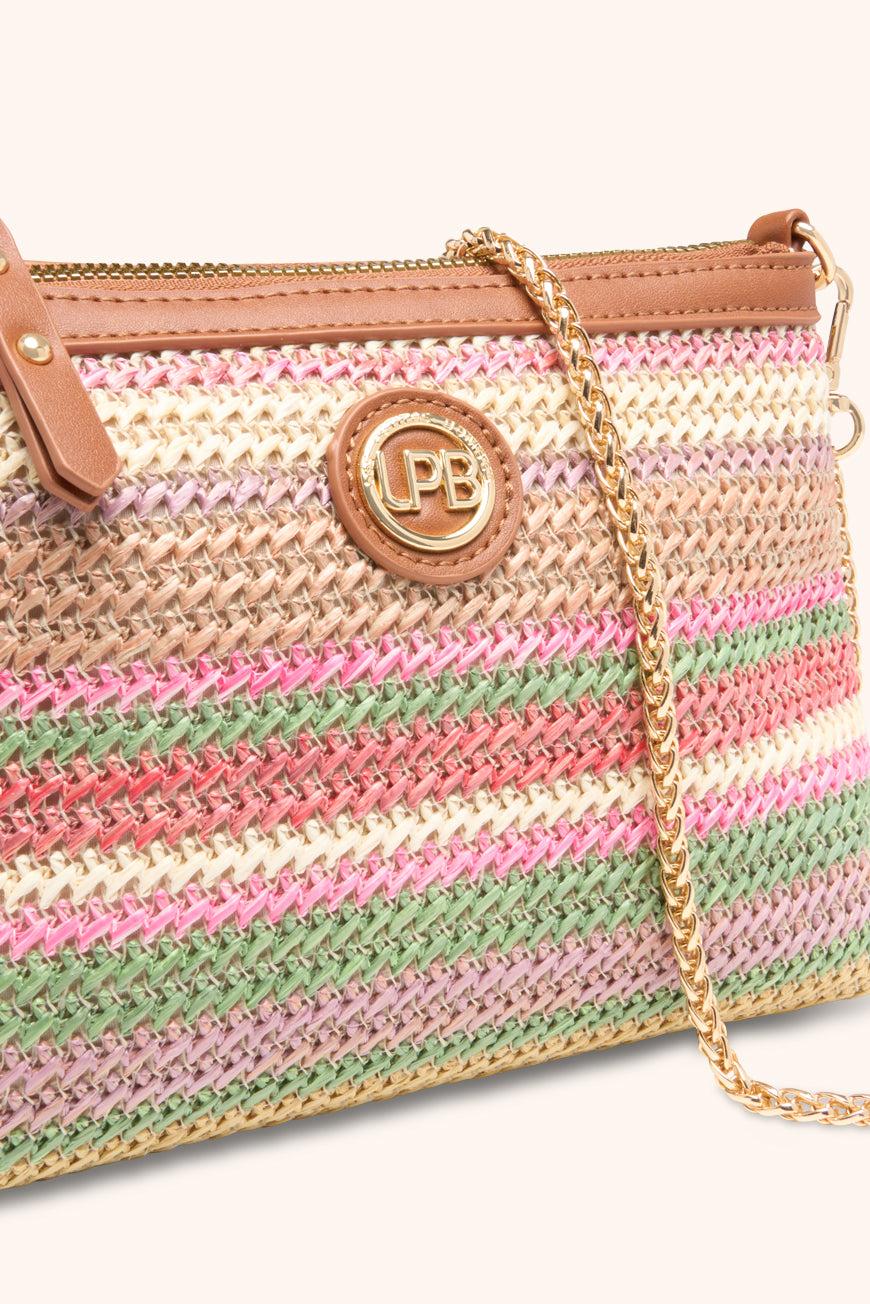 Les P'tites Bombes SAC BANDOULIERE LAINA RAYURES MULTICO