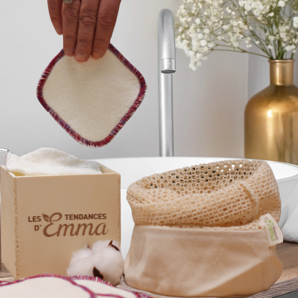 Les Tendances D'emma 15 Ou 20 Cotons Lavables En Kit : Kit Eco Belle
