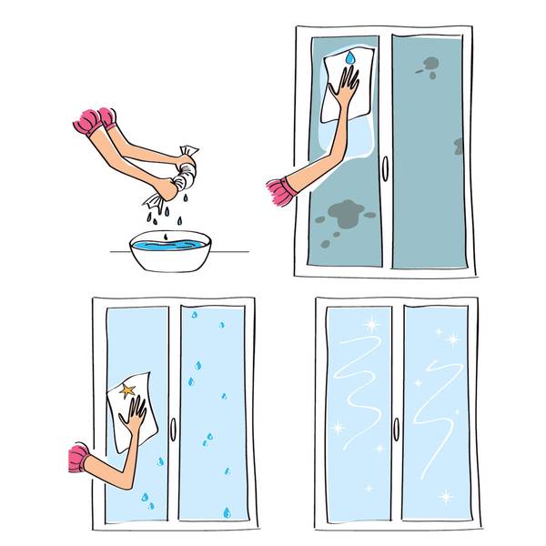 les Tendances D'emma Brill'tout : Faire Ses Vitres à L’eau