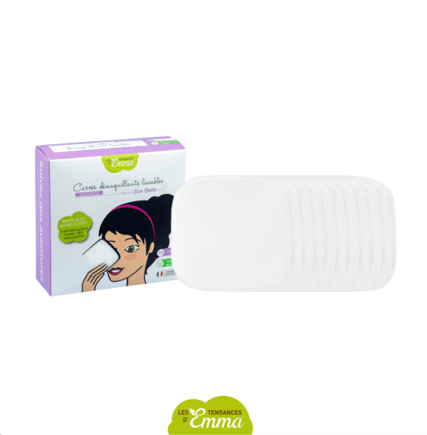 Les Tendances D'emma Compléter Son Kit : 10 Cotons Démaquillants Lavables