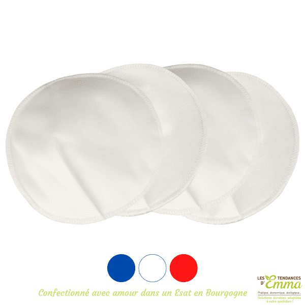 Les Tendances D'emma Coussinets D'allaitement Lavables Ultra Efficace Fabriqué En France