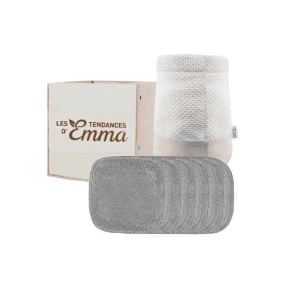 les tendances d'emma 5 cotons lavables en Kit