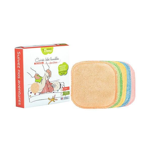 Les Tendances D'emma 5 Lingettes Lavables Bébé