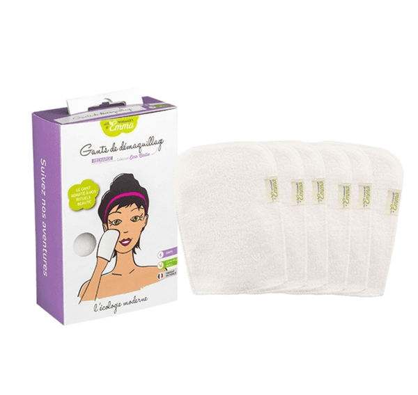 les tendances d'emma 6 gants de démaquillage
