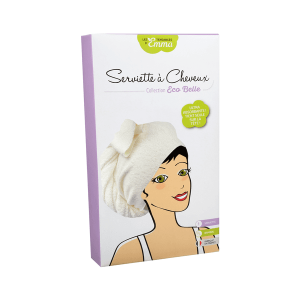les tendances d'emma Serviette à cheveux ultra absorbante