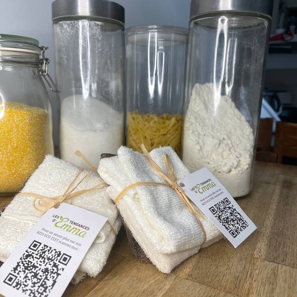 Les Tendances D'emma Tester L’essuie Tout Réutilisable : Kit Eco Test Maison