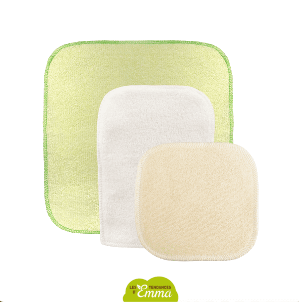 Les Tendances D'emma Tester Les Lingettes Lavable Bébé : Kit Eco Test Bébé