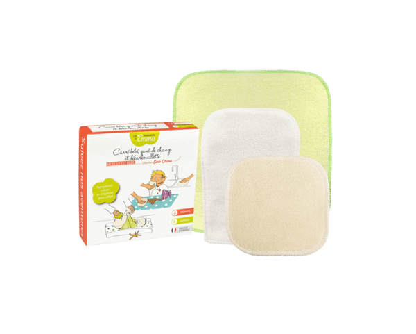 les tendances d'emma Tester les lingettes lavable bébé : Kit Eco Test Bébé