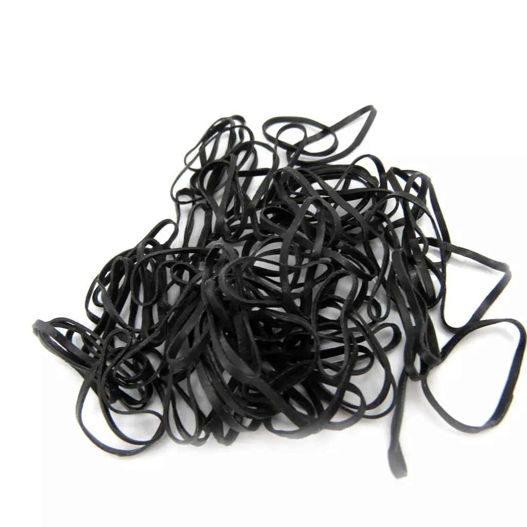 Les Trésors De Lily 100 élastiques 'Simplicité' Noir [L6402]