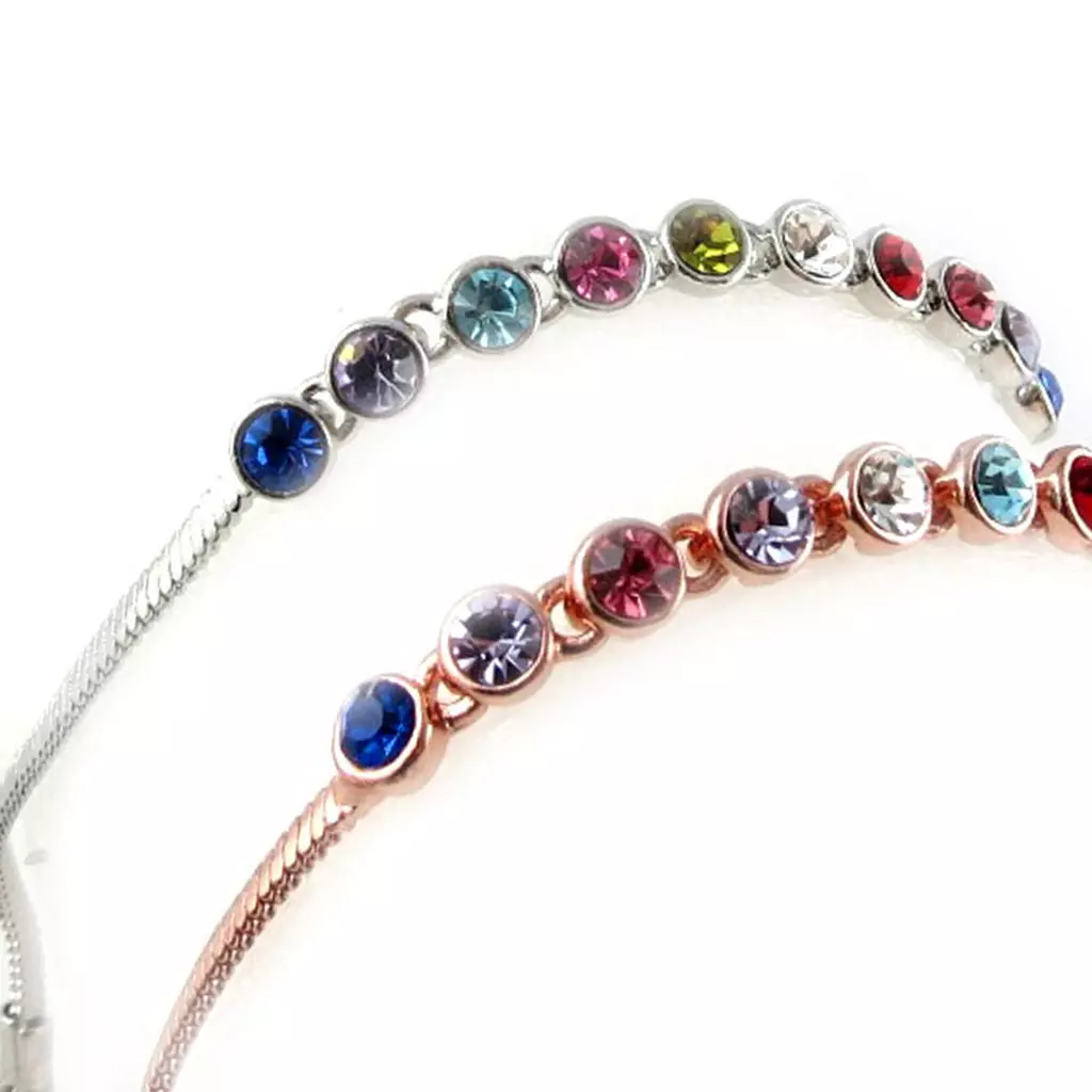 Les Trésors De Lily 2 Bracelets 'Scarlett' Tutti Frutti [K8065]