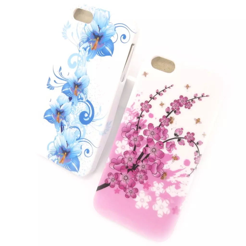 Les Trésors De Lily 2 Coques Créateur 'Floralies' Iphone 5G [K8344]