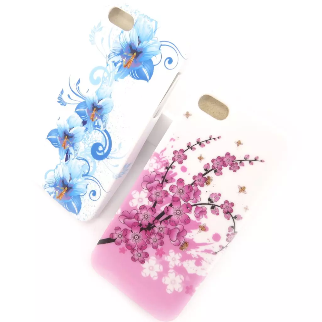 Les Trésors De Lily 2 Coques Créateur 'Floralies' Iphone 5G [K8344]