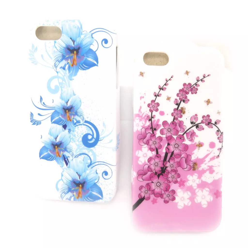 les trésors de lily 2 coques créateur 'Floralies' Iphone 5G [K8344]