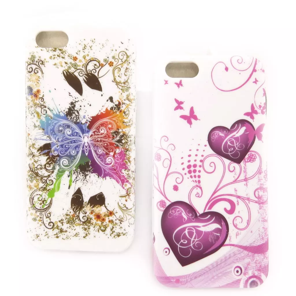 les trésors de lily 2 coques créateur 'Floralies' Iphone 5G [K8345]