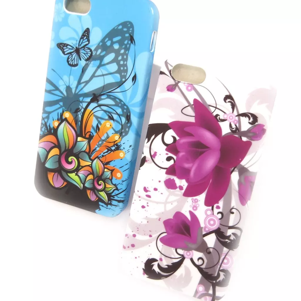 Les Trésors De Lily 2 Coques Créateur 'Floralies' Iphone 5G [K8348]