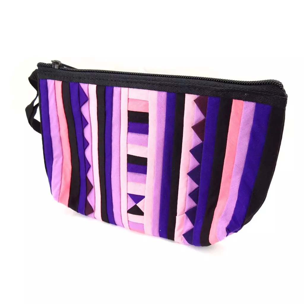 Les Trésors De Lily 2 Trousses à Maquillage 'Katmandou' Bleu Rose [K6503]