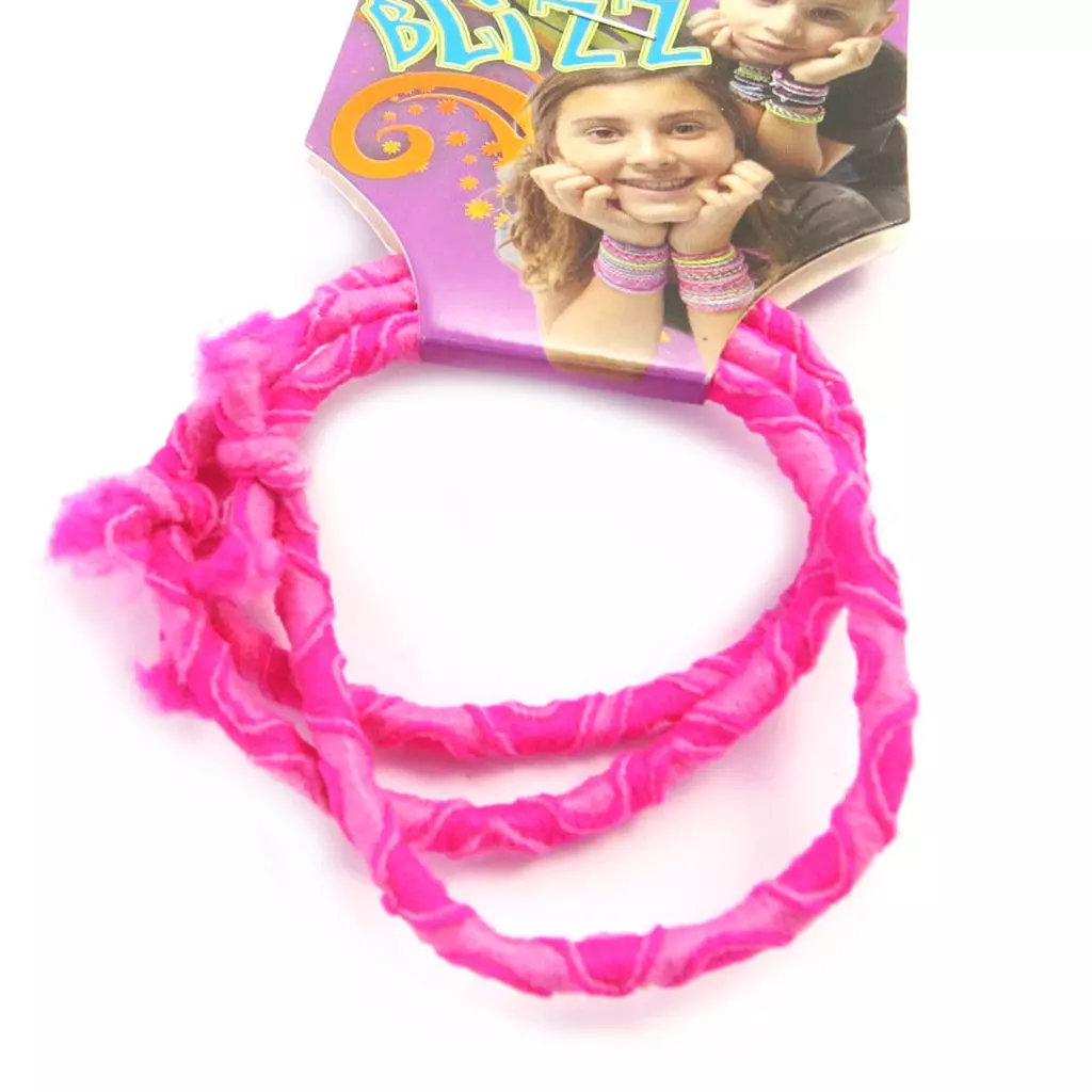 Les Trésors De Lily 3 Bracelets élastiques 'Coloriage' Rose [M5318]