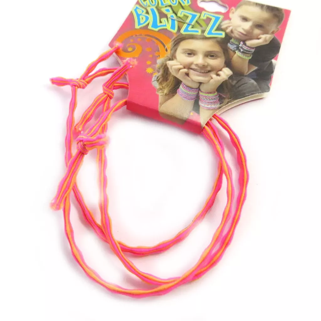 Les Trésors De Lily 3 Bracelets élastiques 'Coloriage' Rose [M5339]