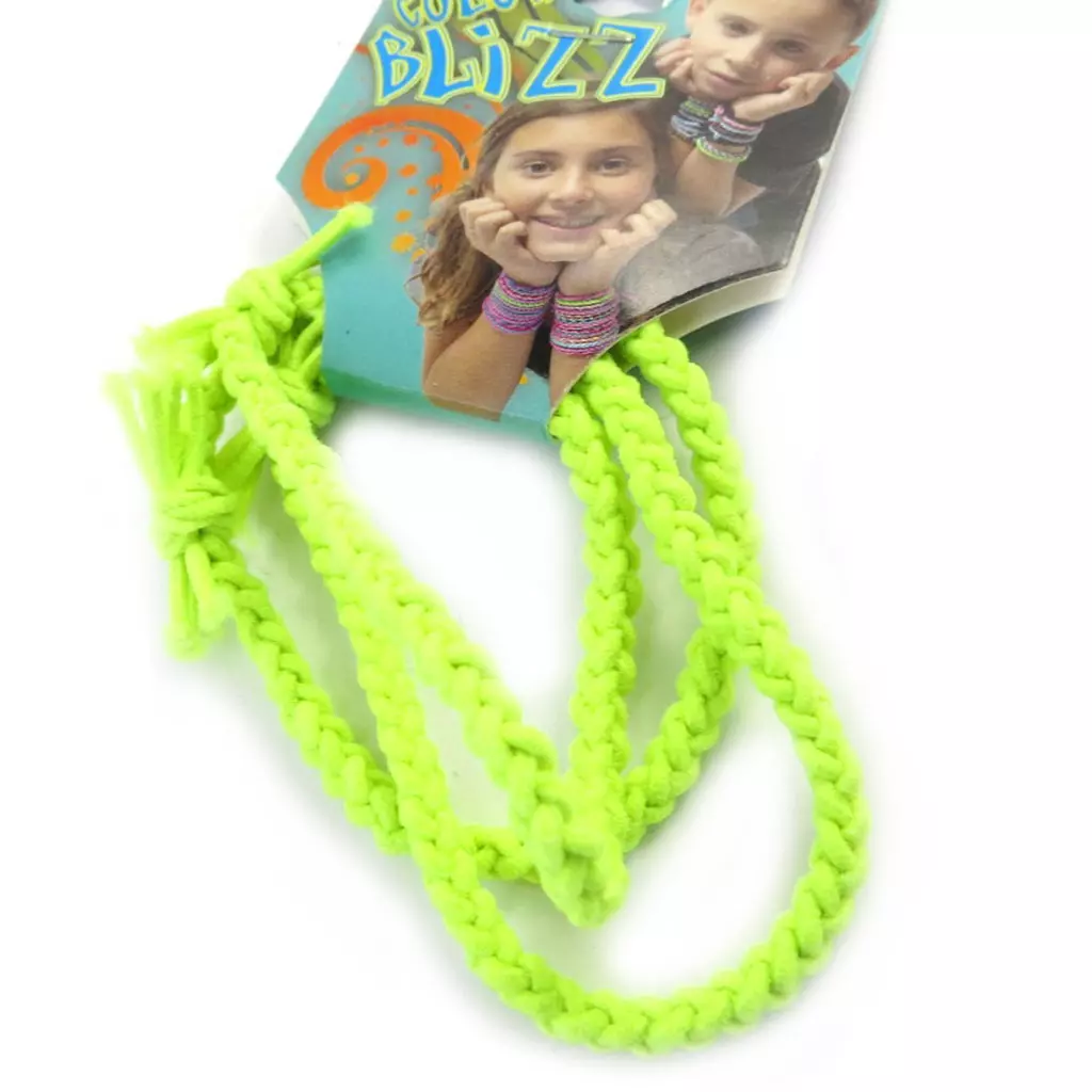 Les Trésors De Lily 3 Bracelets élastiques 'Coloriage' Vert [M5333]