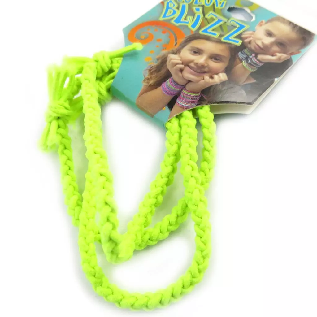 Les Trésors De Lily 3 Bracelets élastiques 'Coloriage' Vert [M5333]