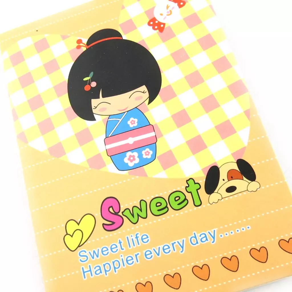 Les Trésors De Lily 3 Petits Carnets De Notes 'Geisha' Tutti Frutti [K7871]