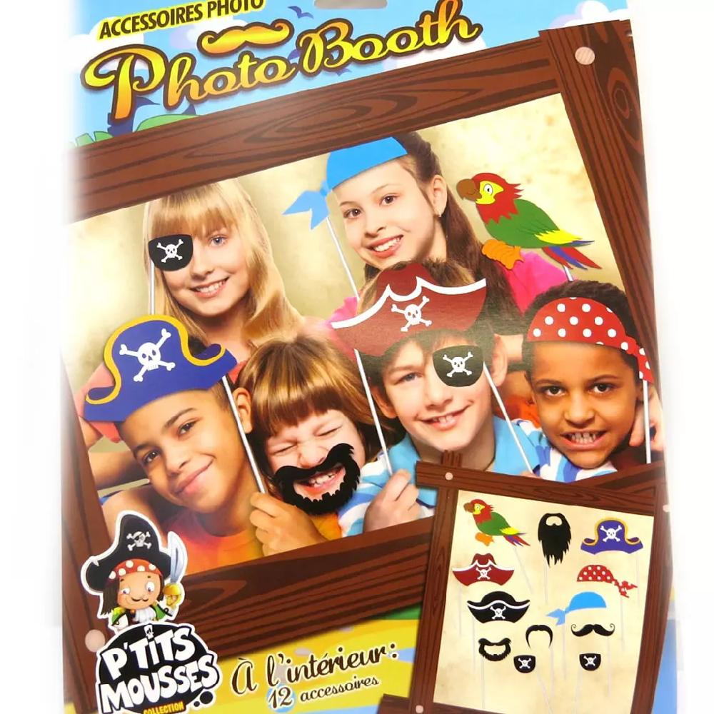 Les Trésors De Lily Accessoires Photobooth Enfant 'Pirates' 12 Pièces [M5039]