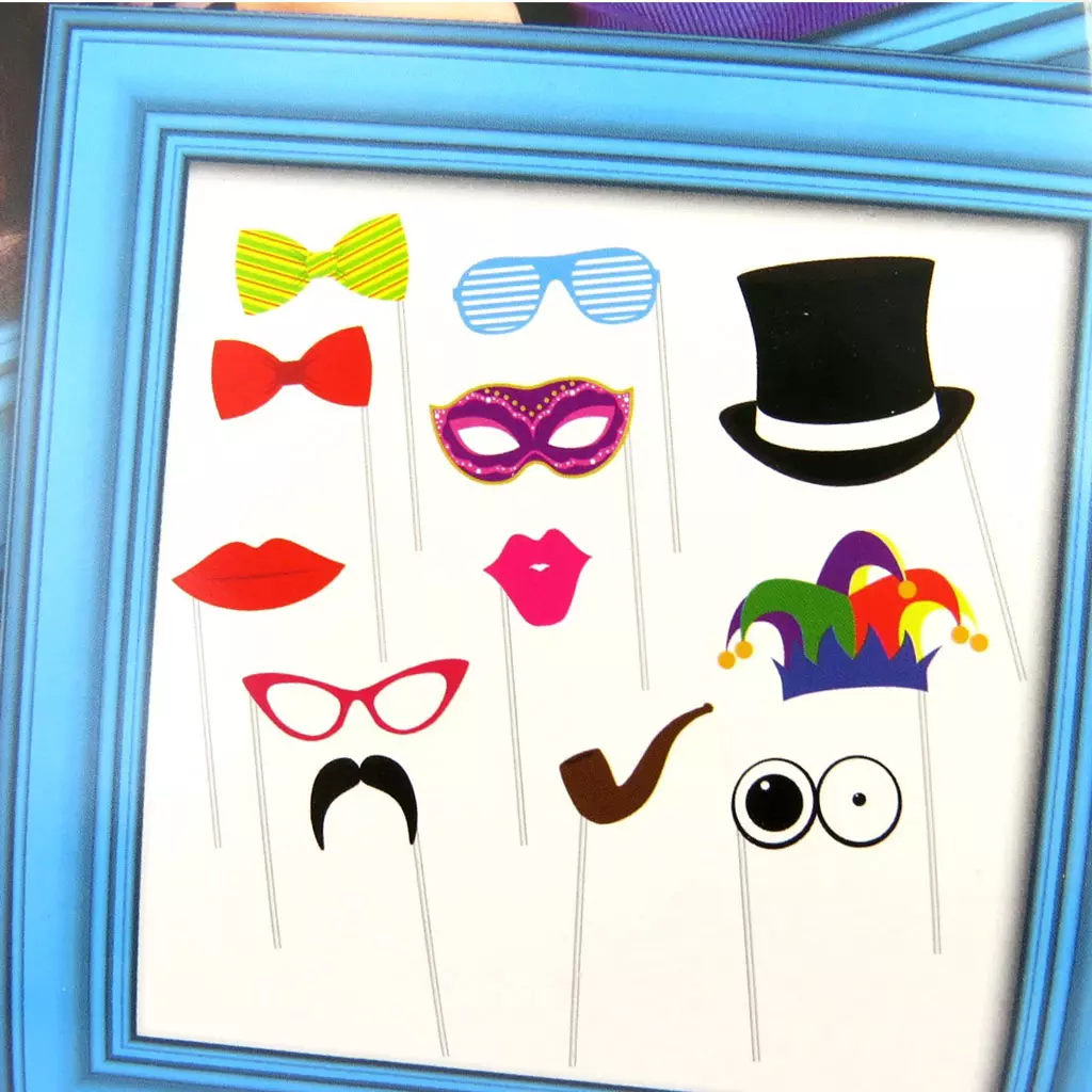 Les Trésors De Lily Accessoires Photobooth 'Funny Party' 12 Pièces [M5040]