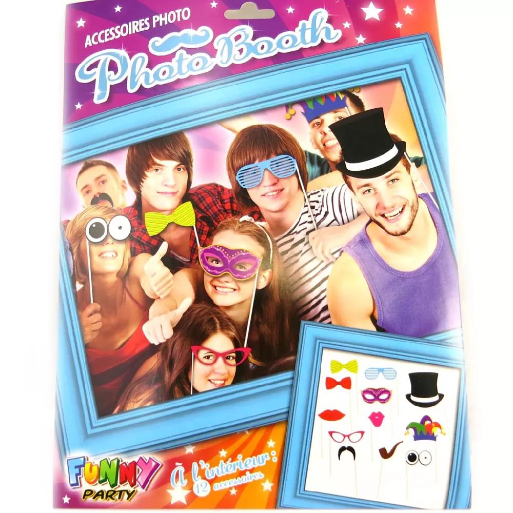 Les Trésors De Lily Accessoires Photobooth 'Funny Party' 12 Pièces [M5040]
