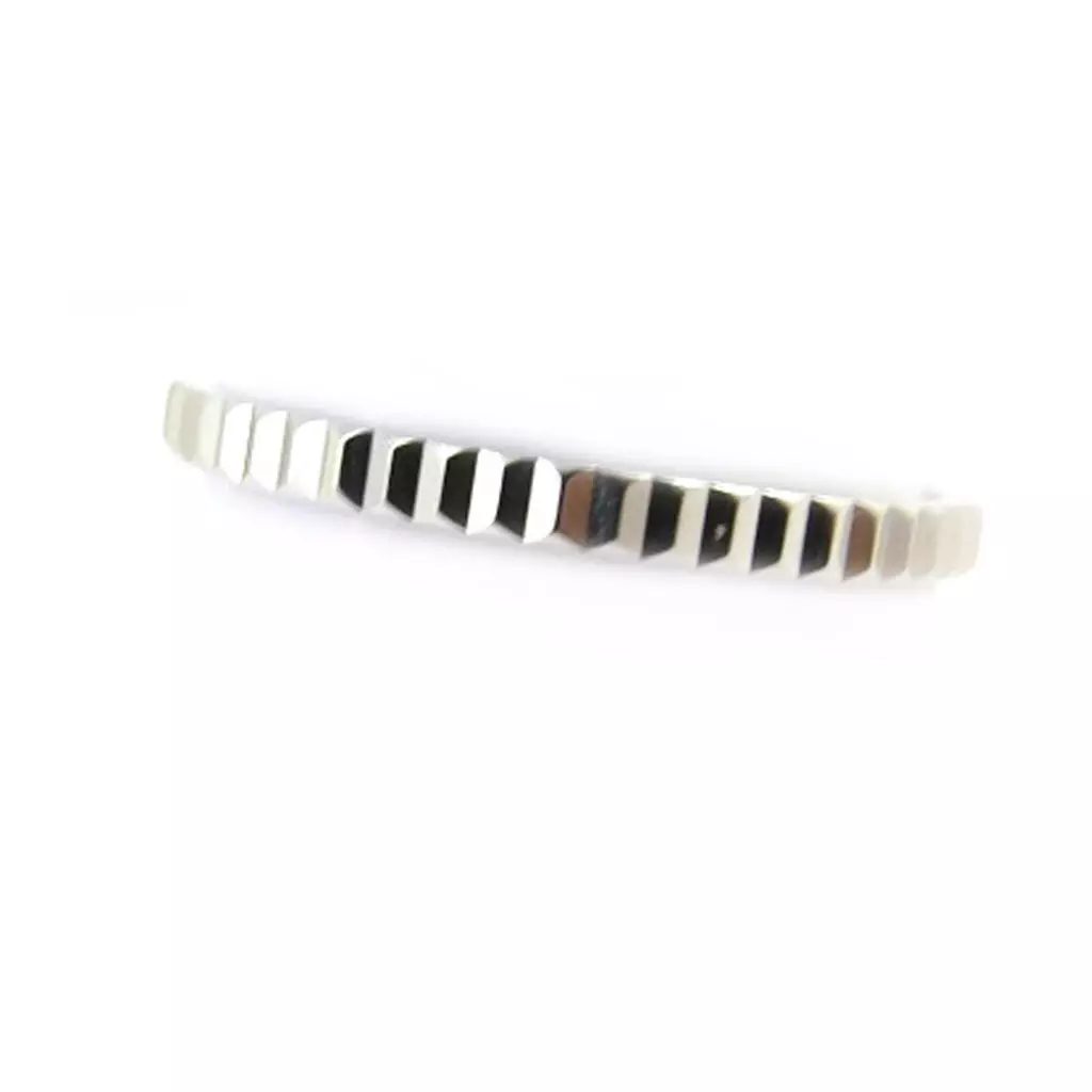 Les Trésors De Lily Alliance Argent 'Lien D'Amour' (2 Mm) [M5861]