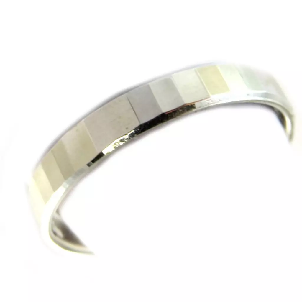 Les Trésors De Lily Alliance Argent 'Lien D'Amour' 4 Mm [G7587]