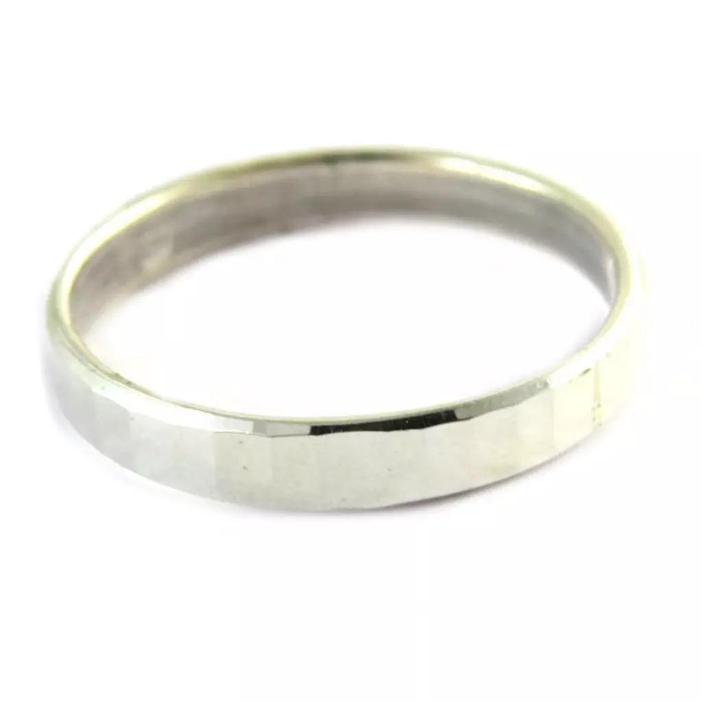 Les Trésors De Lily Alliance Argent 'Lien D'Amour' 4 Mm [G7587]