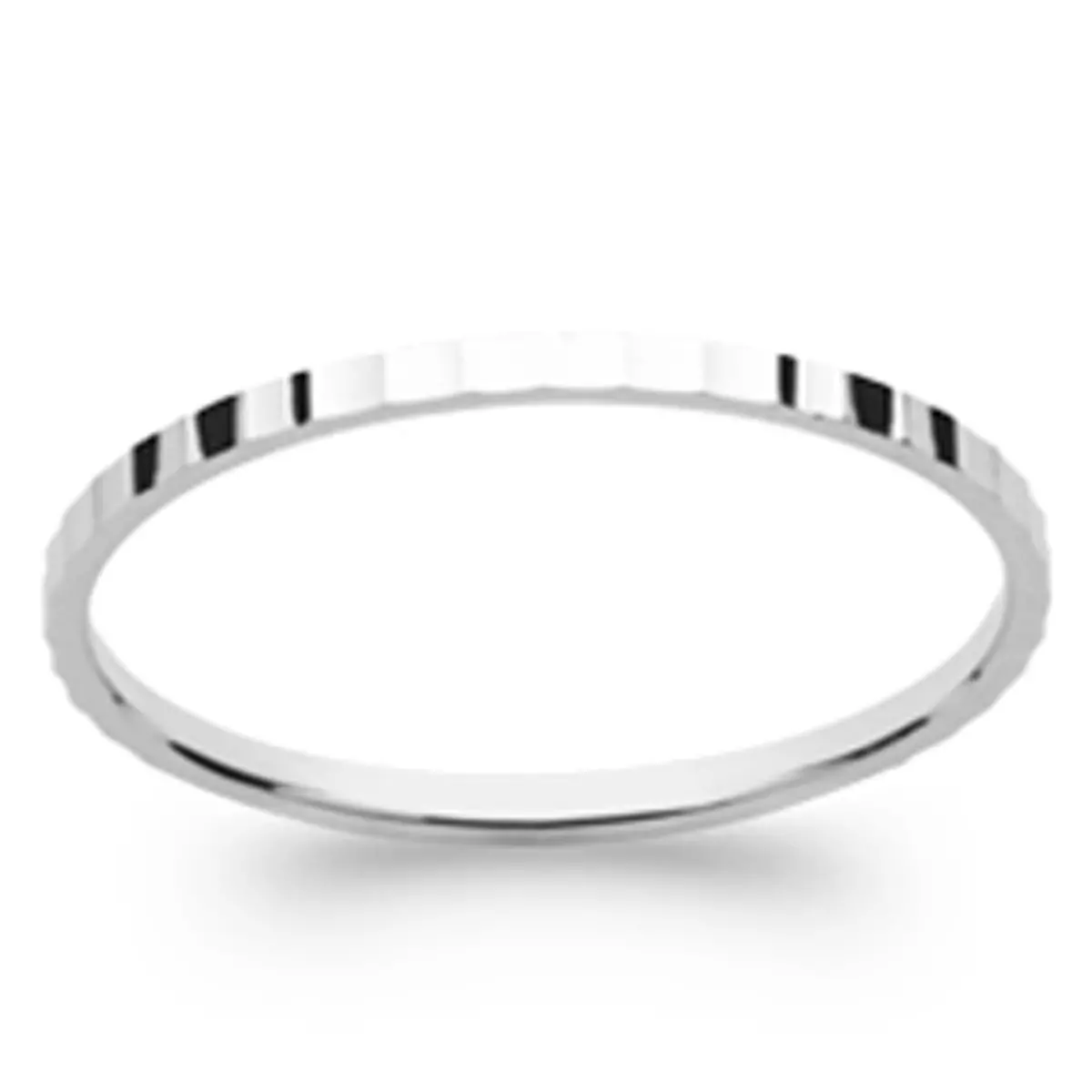 Les Trésors De Lily Alliance Argent 'Lien D'Amour' Argenté (rhodié) 1 Mm [Q8956]